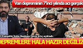 KILIÇ “DEPREMLERE HALA HAZIR DEĞİLİZ!”