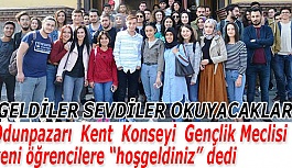 Odunpazarı  Kent  Konseyi  Gençlik Meclisi yeni öğrencilere “hoşgeldiniz” dedi