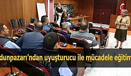 Odunpazarı’ndan uyuşturucu ile mücadele eğitimi