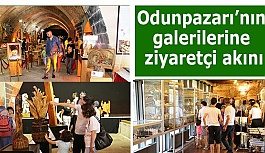 Odunpazarı’nın galerilerine ziyaretçi akını