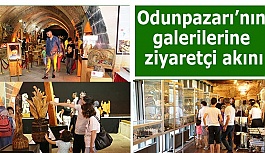 Odunpazarı’nın galerilerine ziyaretçi akını