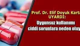 "Antibiyotikler ateş düşürücü, ağrı kesici değildir"