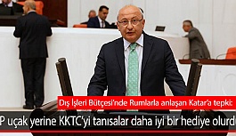 Çakırözer: “VİP uçak yerine KKTC’yi tanısalar daha iyi bir hediye olurdu”