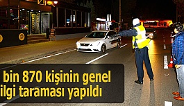 Eskişehir'de asayiş uygulaması