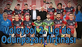 Voleybol 2. Lig'de Odunpazarı fırtınası