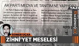 ZİHNİ’YET MESELESİ