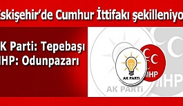 AK Parti: Tepebaşı ve Büyükşehir - MHP Odunpazarı