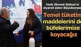 Büyükerşen: Halk sütün ardından yeni projelerimiz de geliyor