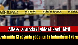 Eskişehir’de aileler arsındaki şiddet kanlı bitti