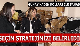 GÜNAY KADIN KOLLARI İLE SAHADA