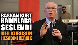 Kurt: Teslim edilen her kuruşun hesabını verdik