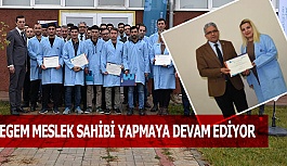 MEGEM MESLEK SAHİBİ YAPMAYA DEVAM EDİYOR