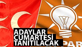 AK PARTİ VE MHP ESKİŞEHİR ADAYLARI BİRLİKTE TANITILACAK