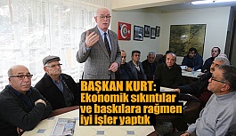 Başkan Kurt: Engelleme ve baskılara rağmen…