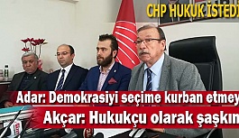 CHP HUKUK İSTEDİ