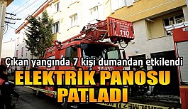 ESKİŞEHİR’DE ELEKTRİK PANOSU PATLADI