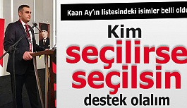 Kaan Ay: Kim seçilirse seçilsin destek olalım