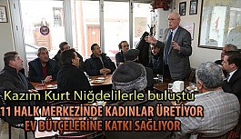 Kazım Kurt:“Her mahalleye kreş ve halk merkezi yapacağız”