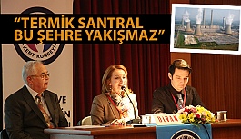 “TERMİK SANTRAL BU ŞEHRE YAKIŞMAZ”