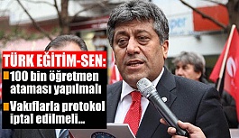 TÜRK EĞİTİM –SEN İLK YARIYI DEĞERLENDİRDİ