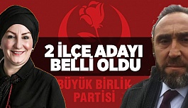 BBP 2 İLÇEYİ AÇIKLADI