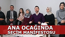 DOĞAN ANNESİNİN EVİNDE MANİFESTOSUNU AÇIKLADI