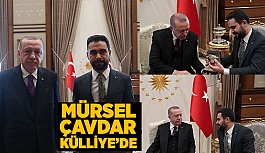 ERDOĞAN KÜLLİYE'DE ÇAVDAR'I AĞIRLADI