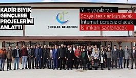 KADİR BIYIK GENÇLERLE BULUŞTU