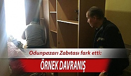 Odunpazarı Zabıtası’ndan örnek davranış