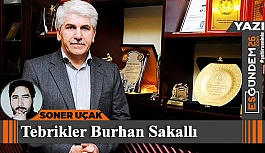 Tebrikler Burhan Sakallı