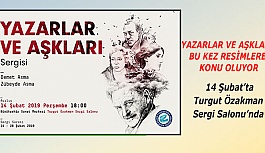 YAZARLAR VE AŞKLARI BU KEZ RESİMLERE KONU OLUYOR