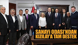 YENİ YÖNETİME İLK ZİYARET SANAYİ ODASI’NDAN
