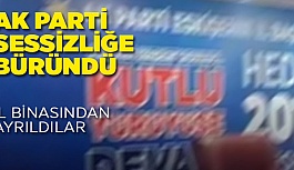 AK PARTİ SESSİZLİĞE BÜRÜNDÜ