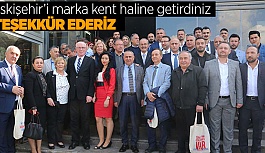 BAŞKANLAR KAHVALTIDA EMLAKÇILARLA BULUŞTU