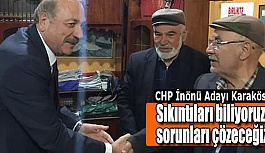 CHP İnönü Adayı Karaköse: Sıkıntıları biliyoruz sorunları çözeceğiz