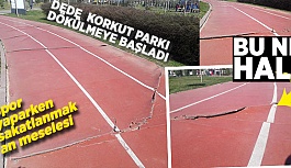 DEDE KORKUT PARKINDA ÇİRKİN GÖRÜNTÜ 