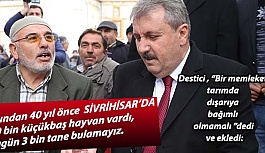 DESTİCİ MEMLEKETİ SİVRİHİSAR'DAYDI