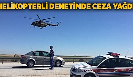 ESKİŞEHİR'DE HELİKOPTERLİ DENETİM