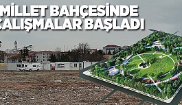 ESKİŞEHİR MİLLET BAHÇESİNDE ÇALIŞMALAR BAŞLADI