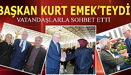 Kazım Kurt Emek sakinlerini ziyaret etti