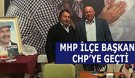 MHP'DEN İSTİFA ETTİ CHP'YE GEÇTİ