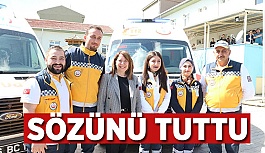 MİHALIÇÇIK’A SÖZÜNÜ TUTTU