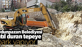 ODUNPAZARI BELEDİYESİ'NDEN BİR PARK DAHA