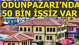 "ODUNPAZARI'NDA 50 BİN İŞSİZİMİZ VAR"