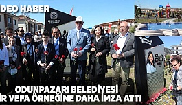 OLCAY ÇOKAR’IN ADI BU PARKTA YAŞAYACAK