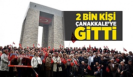 TEPEBAŞI BELEDİYESİ 2 BİN KİŞİYİ ÇANAKKALE'YE GÖTÜRDÜ