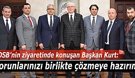 Başkan Kurt: Sorunlarınızı birlikte çözmeye hazırım