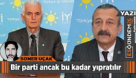 Bir parti ancak bu kadar yıpratılır