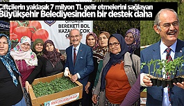 BÜYÜKŞEHİR’DEN KIRSALA BİR DESTEK DAHA