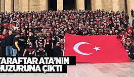 ESKİŞEHİRSPOR TARAFTARI ANITKABİR’İ ZİYARET ETTİ